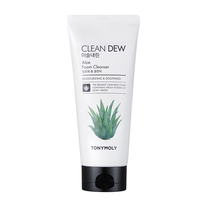 CLEAN DEW ALOE FOAM CLEANSER CLEANSER by TONYMOLY at Sundora