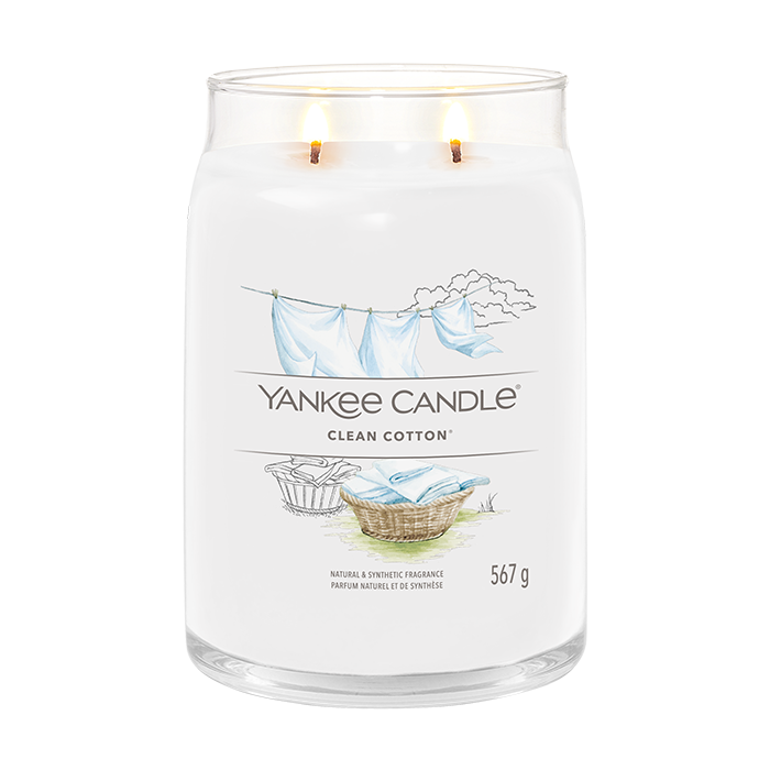 CLEAN COTTON® CANDLE by YANKEE CANDLE at Sundora