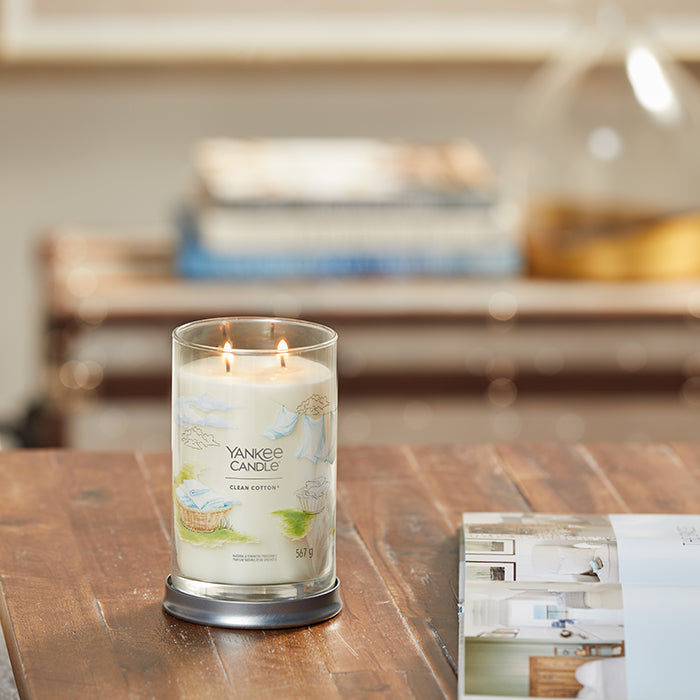 CLEAN COTTON® CANDLE by YANKEE CANDLE at Sundora