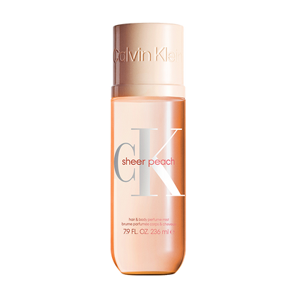 CK Sheer Peach Hair &amp; Body Perfume Mist