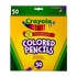 COLORED PENCILS, 50 COUNT LONG COLOR PENCILS by CRAYOLA at Sundora