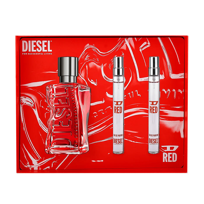 D RED EDP 100ML+ 2×10ML GIFT SET GIFT SET by DIESEL at Sundora