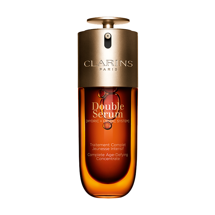 DOUBLE SERUM ANTI-AGING + ANTI-WRINKLE SERUM FACE SERUM by CLARINS at Sundora
