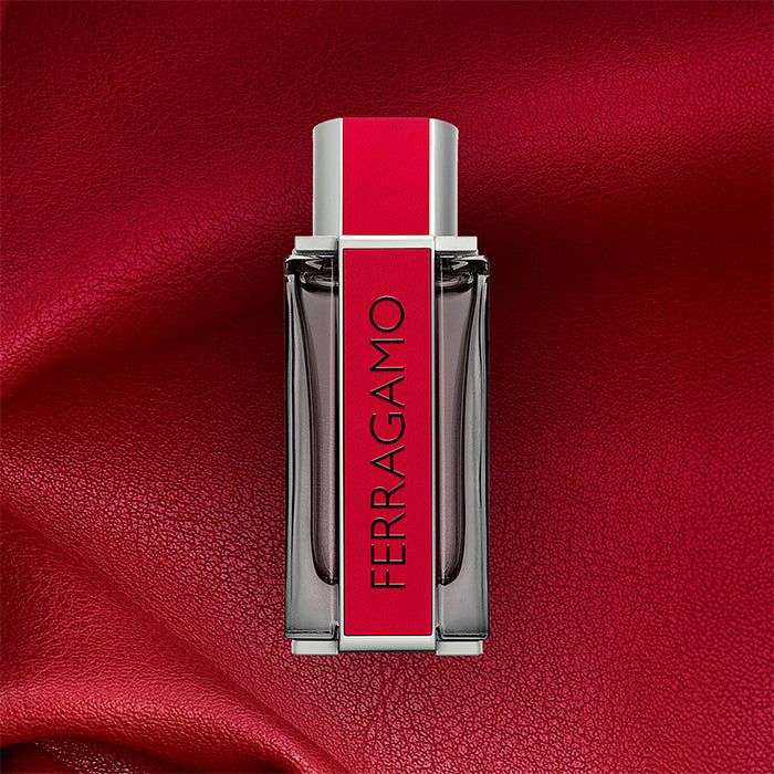 FERRAGAMO RED LEATHER EAU DE PARFUM PERFUME by SALVATORE FERRAGAMO at Sundora