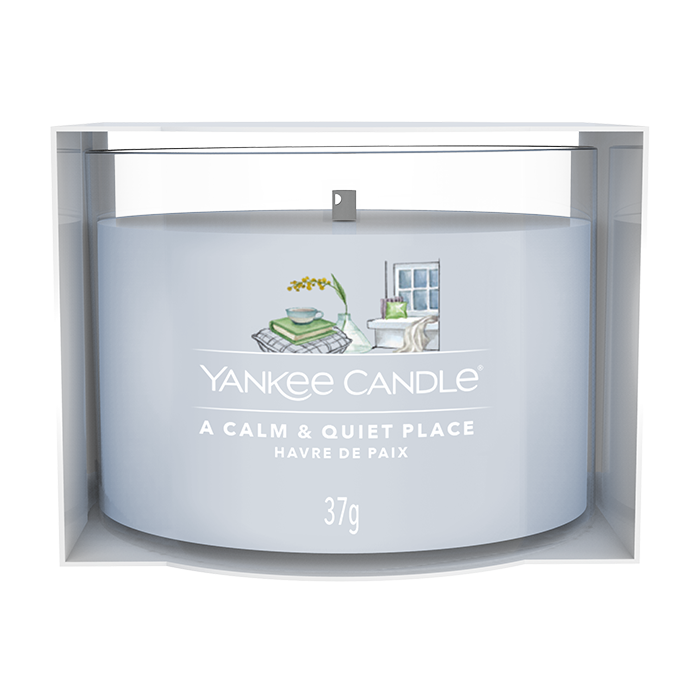 A CALM &amp; QUIET PLACE FILLED VOTIVE CANDLE by YANKEE CANDLE at Sundora