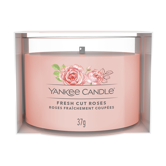 FRESH CUT ROSES FILLED VOTIVE CANDLE by YANKEE CANDLE at Sundora