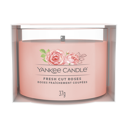 FRESH CUT ROSES FILLED VOTIVE CANDLE by YANKEE CANDLE at Sundora