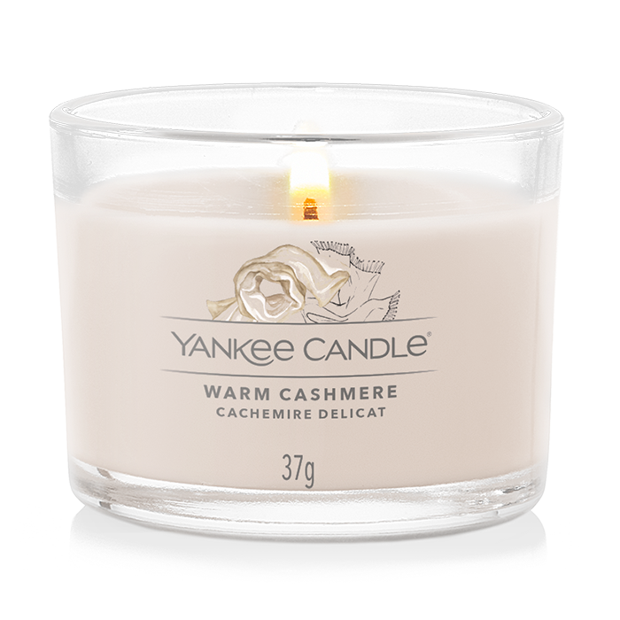 WARM CASHMERE FILLED VOTIVE CANDLE by YANKEE CANDLE at Sundora