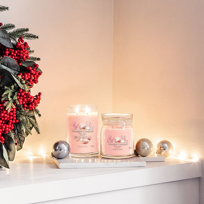 PINK SANDS SIGNATURE JAR CANDLE by YANKEE CANDLE at Sundora