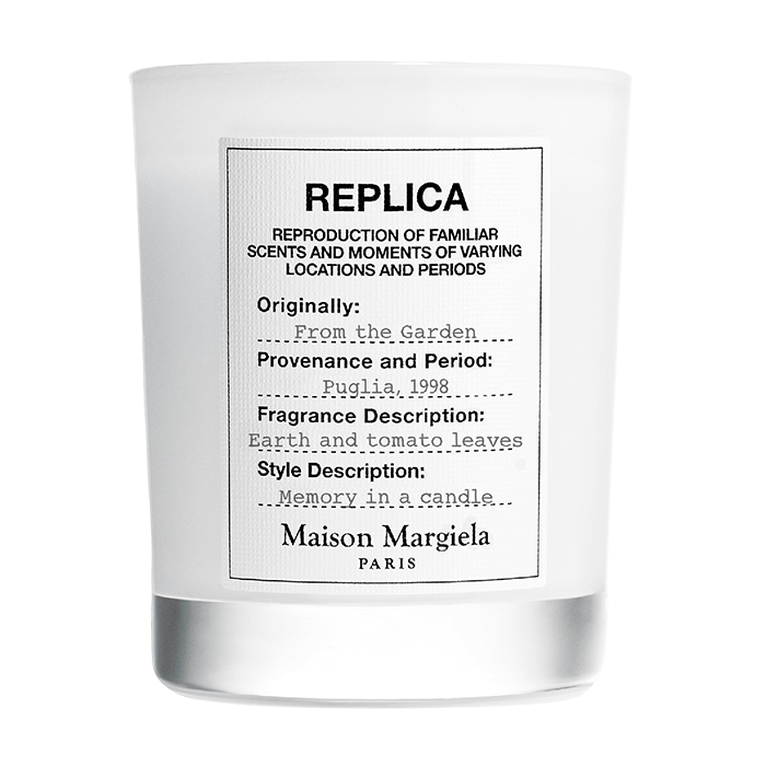 REPLICA FROM THE GARDEN SCENTED CANDLE CANDLE by MAISON MARGIELA at Sundora