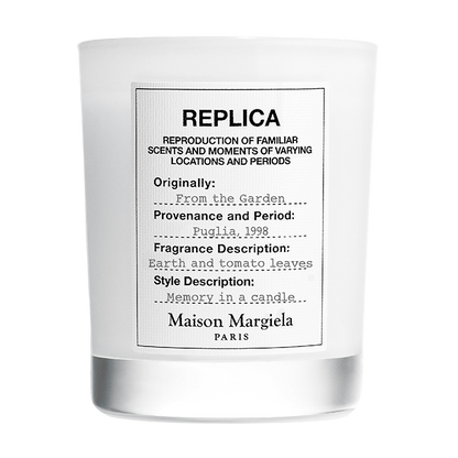 REPLICA FROM THE GARDEN SCENTED CANDLE CANDLE by MAISON MARGIELA at Sundora