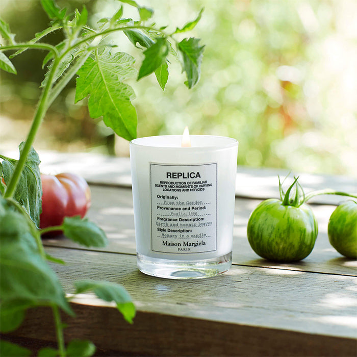 REPLICA FROM THE GARDEN SCENTED CANDLE CANDLE by MAISON MARGIELA at Sundora