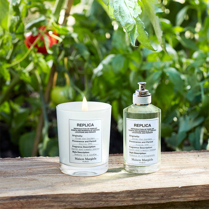 REPLICA FROM THE GARDEN SCENTED CANDLE CANDLE by MAISON MARGIELA at Sundora