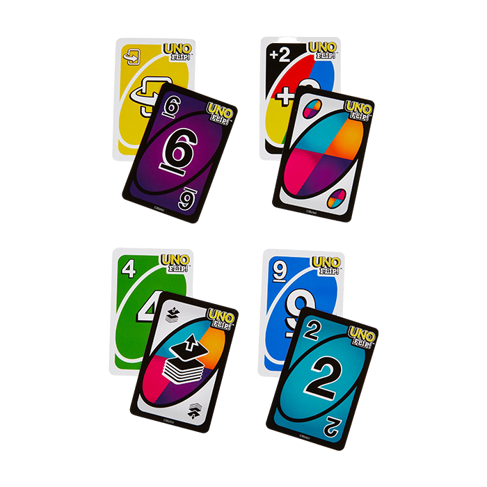 UNO Flip! Card Game With Double-Sided Deck- GDR44 CARD GAMES by MATTEL at Sundora