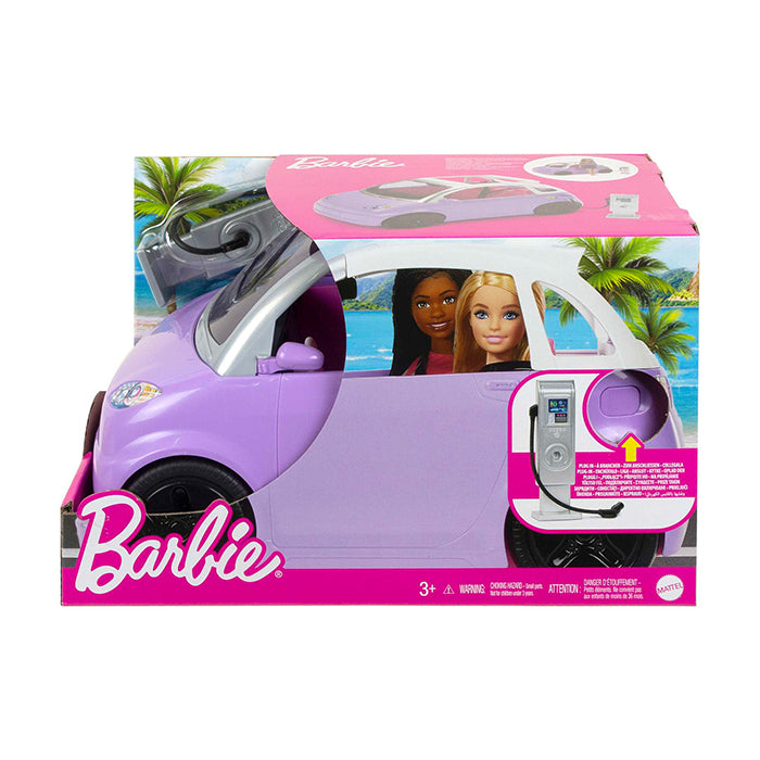 Car, Kids Toys, “Electric Vehicle” With Charging Station - HJV36 DOLLS &amp; PLAYSETS by BARBIE at Sundora