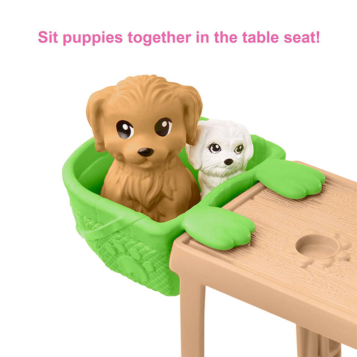 Chelsea Doll And Accessories, Skatepark Playset With 2 Puppies And 15+ Pieces - HJY35 DOLLS &amp; PLAYSETS by BARBIE at Sundora