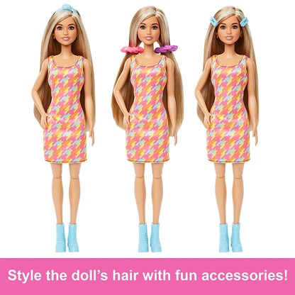 Doll And Hair Salon Playset, Color-Change Hair - HKV00 DOLLS &amp; PLAYSETS by BARBIE at Sundora