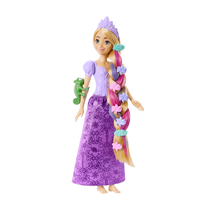Fairy-Tale Hair Rapunzel Doll And 10+ Hairstyling Accessories, Plus Color Change- HLW18 PRINCESS DOLLS by DISNEY PRINCESS at Sundora