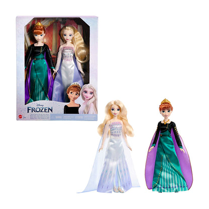 Disney Frozen Toys, Anna and Elsa Queen Fashion Dolls - HMK51 PRINCESS DOLLS by DISNEY PRINCESS at Sundora