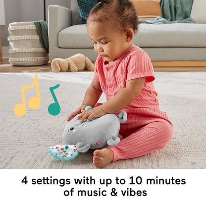 Plush Elephant Baby Toy Sound Machine With Vibrations, Calming Vibes Soother - HML65 BABY SOOTHERS &amp; MOBILES by FISHER-PRICE at Sundora
