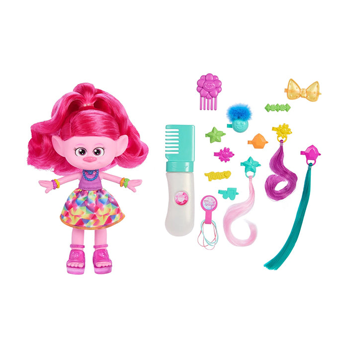 Band Together Hair-Tastic Queen Poppy - HNF25 DOLLS by TROLLS at Sundora