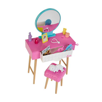 Doll And Bedroom Playset - HPT55 DOLLS &amp; PLAYSETS by BARBIE at Sundora