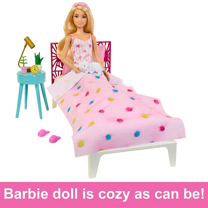 Doll And Bedroom Playset - HPT55 DOLLS &amp; PLAYSETS by BARBIE at Sundora