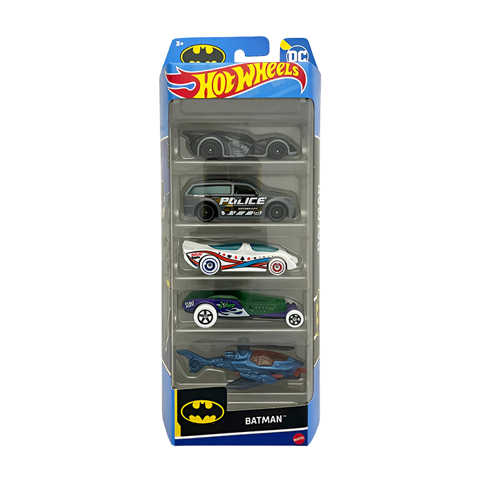 Batman Die Cast Cars Pack of 5 Vehicles