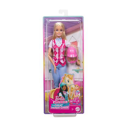 Barbie Mysteries: The Great Horse Chase “Malibu” Doll with Riding Clothes &amp; Accessories - HXY38 DOLLS by BARBIE at Sundora