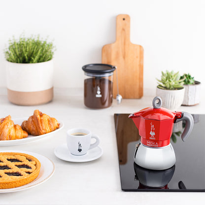 RED MOKA INDUCTION GLASSWARE by BIALETTI at Sundora