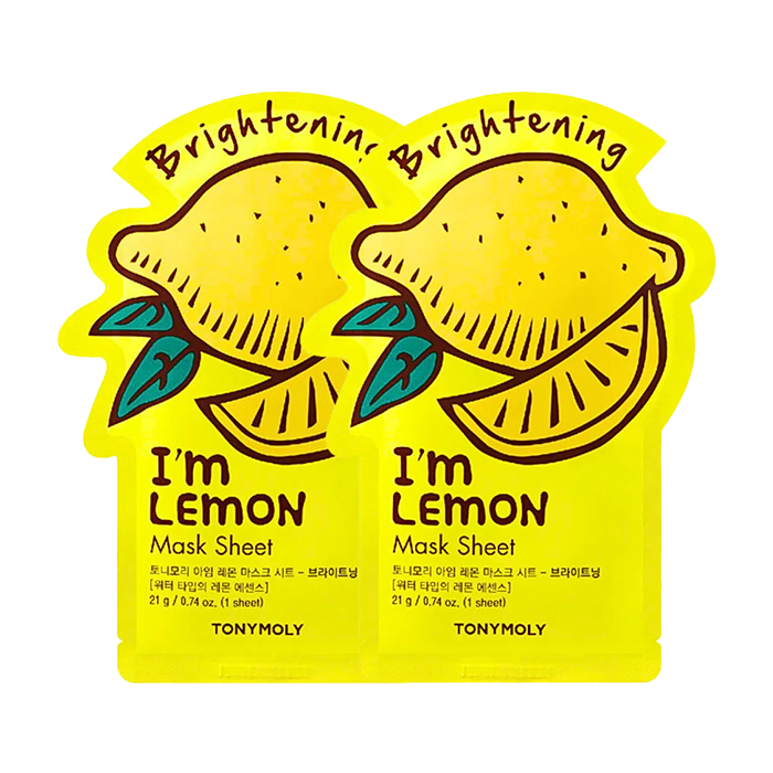 I AM LEMON MASK SHEET - BRIGHTENING FACE MASK by TONYMOLY at Sundora