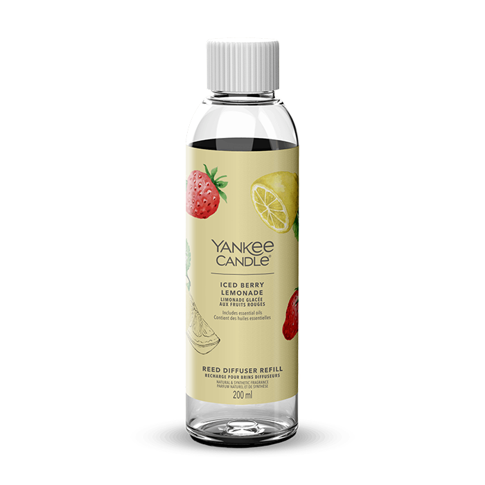 ICED BERRY LEMONADE SIGNATURE REED DIFFUSER REFILL DIFFUSER by YANKEE CANDLE at Sundora