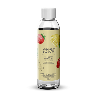 ICED BERRY LEMONADE SIGNATURE REED DIFFUSER REFILL DIFFUSER by YANKEE CANDLE at Sundora