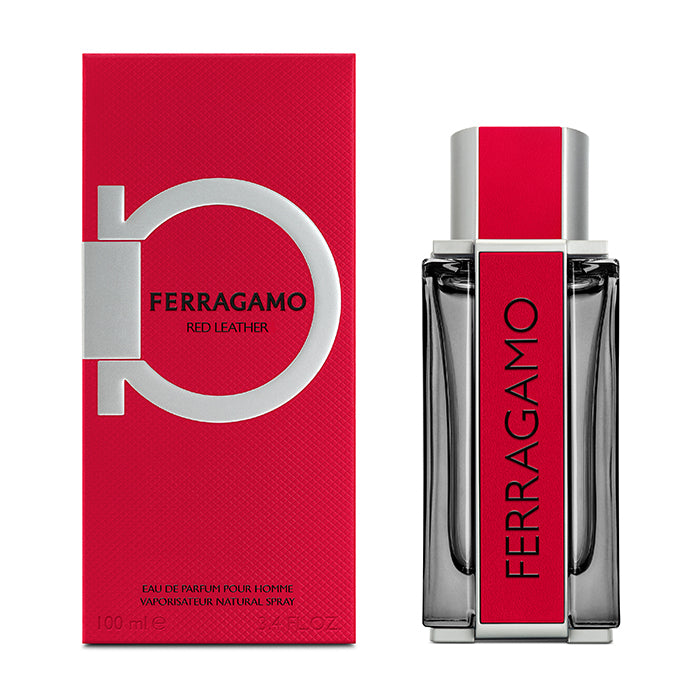 FERRAGAMO RED LEATHER EAU DE PARFUM PERFUME by SALVATORE FERRAGAMO at Sundora