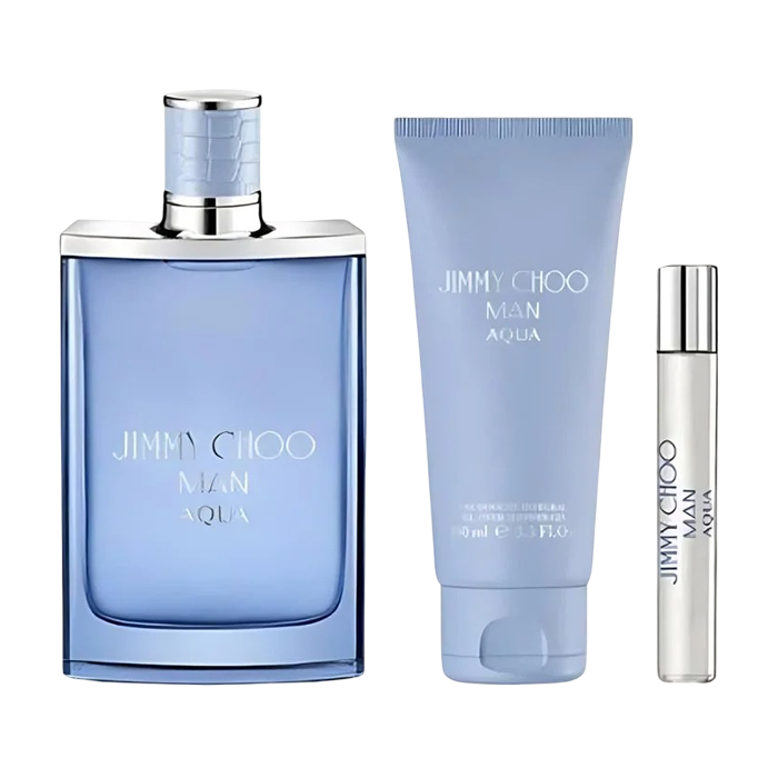 JIMMY CHOO MAN AQUA EAU DE TOILETTE GIFT SET GIFT SET by JIMMY CHOO at Sundora