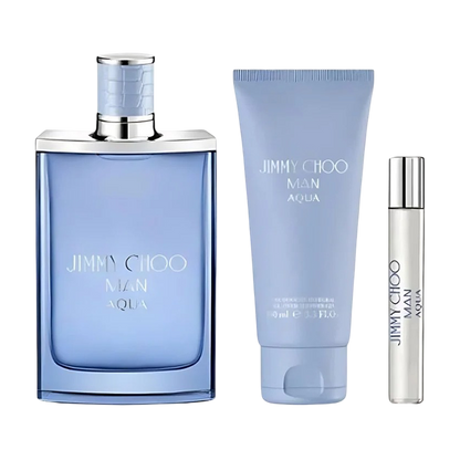 JIMMY CHOO MAN AQUA EAU DE TOILETTE GIFT SET GIFT SET by JIMMY CHOO at Sundora