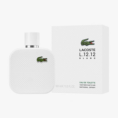 LACOSTE L12.12 BLANC EAU DE TOILETTE LIMITED EDITION PERFUME by LACOSTE at Sundora