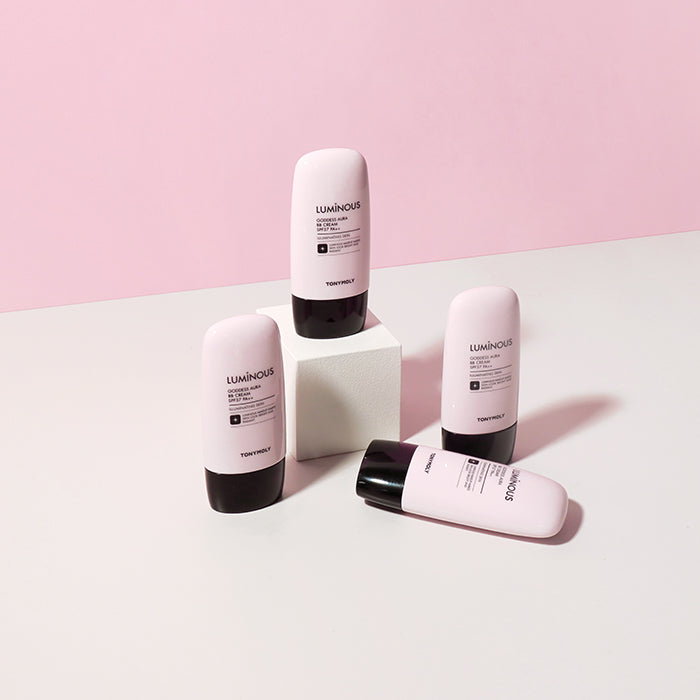 LUMINOUS GODDESS AURA BB CREAM 01 BRIGHT BEIGE FACE CREAM by TONYMOLY at Sundora