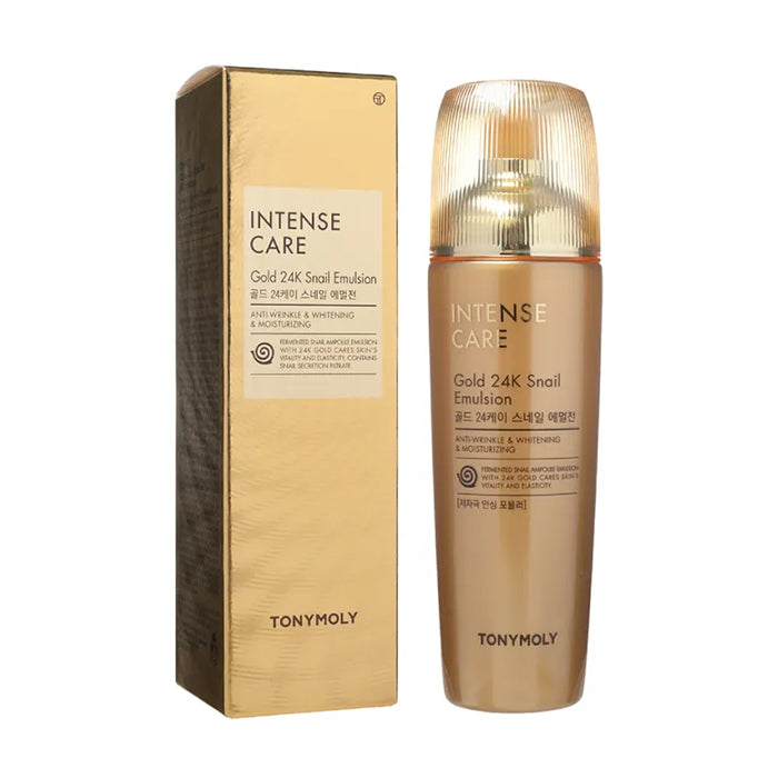 INTENSE CARE GOLD 24K SNAIL EMULSION FACE SERUM by TONYMOLY at Sundora