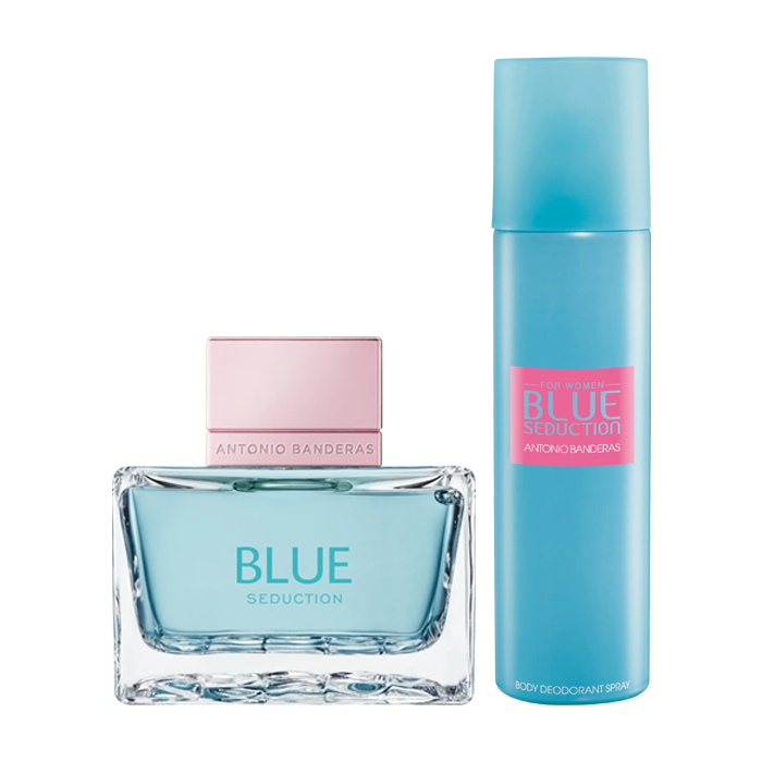 BLUE SEDUCTION FOR WOMEN EDT GIFT SET GIFT SET by BANDERAS at Sundora