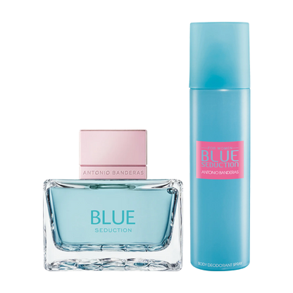 BLUE SEDUCTION FOR WOMEN EDT GIFT SET GIFT SET by BANDERAS at Sundora