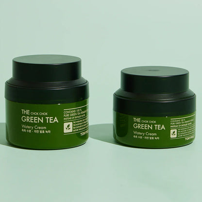 THE CHOK CHOK GREEN TEA WATERY CREAM FACE CREAM by TONYMOLY at Sundora