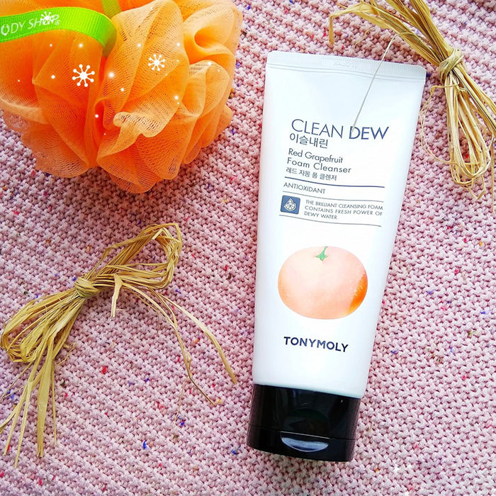CLEAN DEW RED GRAPEFRUIT FOAM CLEANSER CLEANSER by TONYMOLY at Sundora