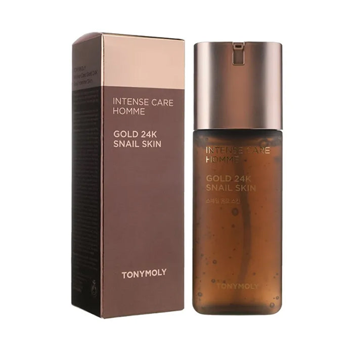 GOLD 24K SNAIL HOMME SKIN FACE SERUM by TONYMOLY at Sundora