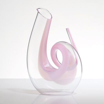 Curly Decanter - Pink