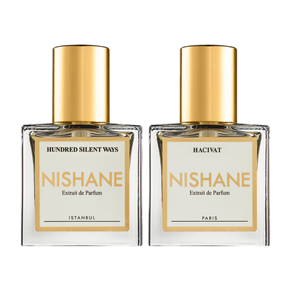 HUNDRED SILENT WAYS &amp; HACIVAT TRAVEL SET PERFUME by NISHANE at Sundora
