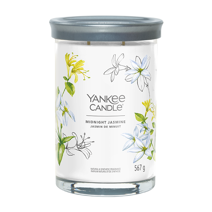 MIDNIGHT JASMINE SIGNATURE TUMBLER CANDLE by YANKEE CANDLE at Sundora