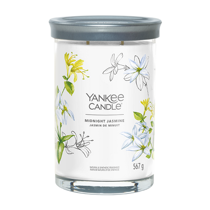 MIDNIGHT JASMINE SIGNATURE TUMBLER CANDLE by YANKEE CANDLE at Sundora
