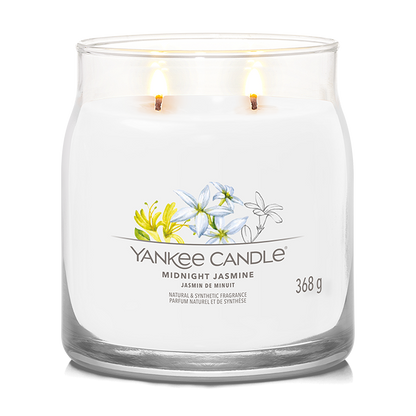 MIDNIGHT JASMINE SIGNATURE JAR CANDLE by YANKEE CANDLE at Sundora