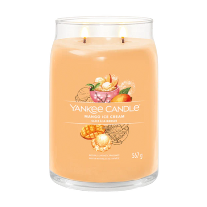 Mango Ice Cream Signature Large Jar Candle
